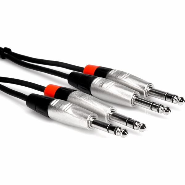 Hosa Kabel Jack 6,3 mm x2 - Jack 6,3 mm x2 1,5 m stříbrný...