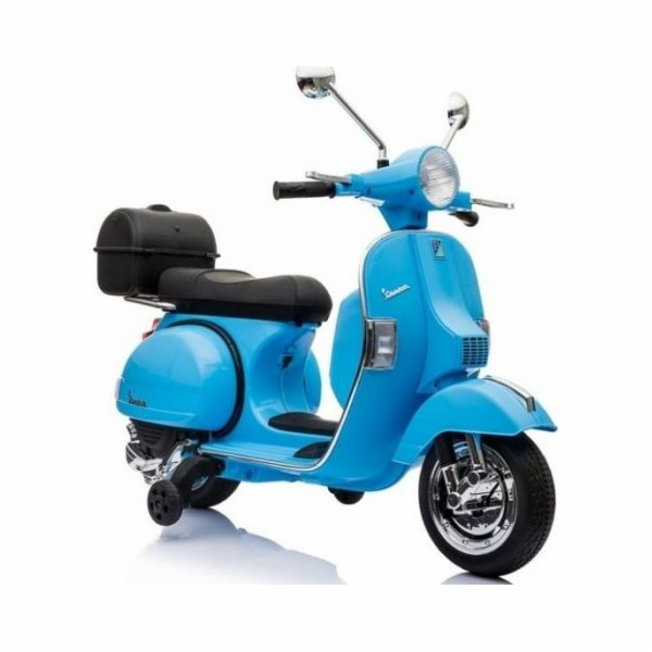 Lean Sport Bateriový skútr Vespa modrý