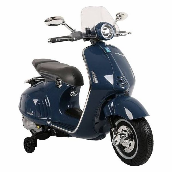 Lean Sport Bateriový skútr Vespa GTS 300 modrý