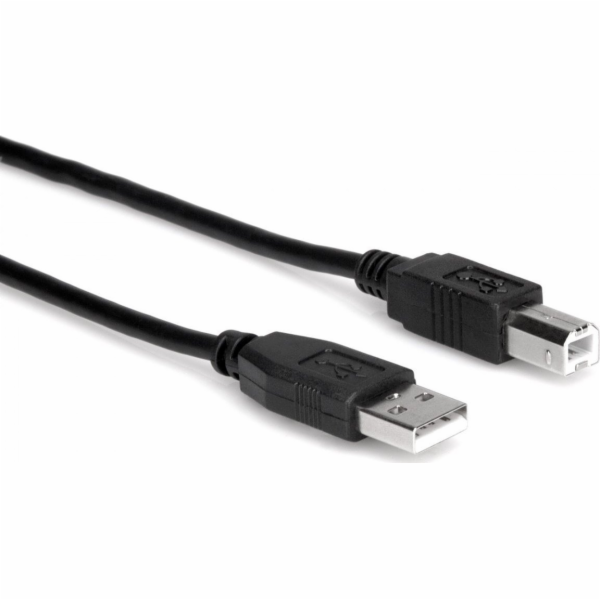 Hosa USB kabel USB-A - USB-B 0,91 m černý (USB-203AB)