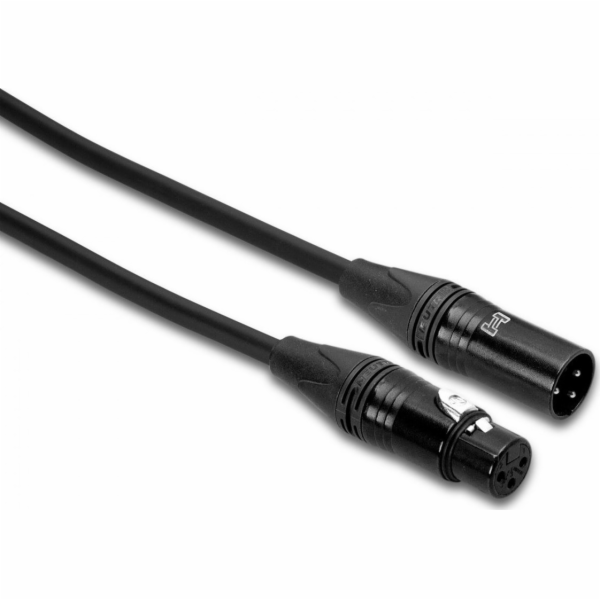 Hosa XLR - XLR kabel 4,5 m černý (CMK-015AU)