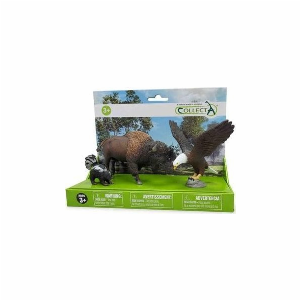 Collecta COLLECTA SADA 3 DIVOKÝCH ZVÍŘAT V BALENÍ (88381,...