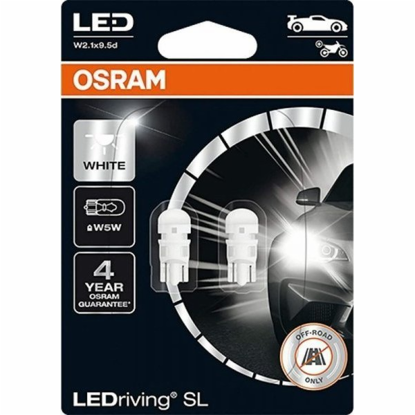 Osram Žárovky LED W5W 2825DWP-02B (2 kusy) bílé