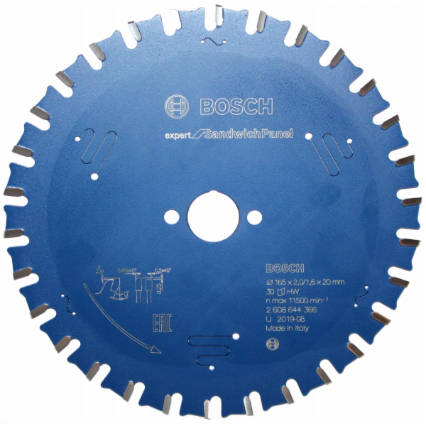 Bosch Kotouč do kotoučové pily EX SH H 165x20-30