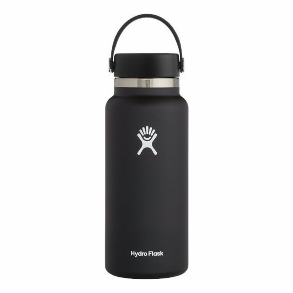 Hydro Flask Wide Mouth 2.0 Flex Cap 0,94 l černá a žlutá