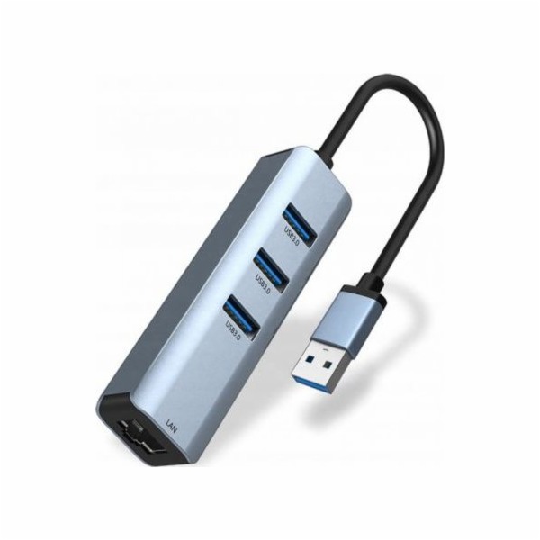 Zenwire USB HUB 1x RJ-45 + 3x USB-A 3.0 (1022000739)