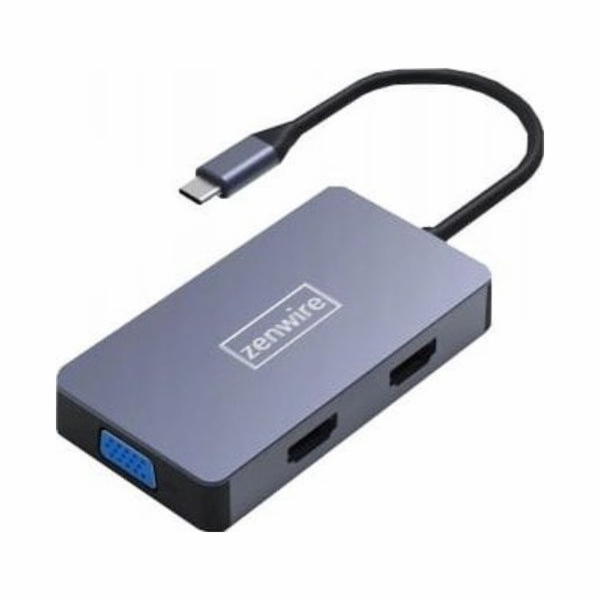 Zenwire Dokovací stanice/replikátor 5 v 1 s USB-C (109514...