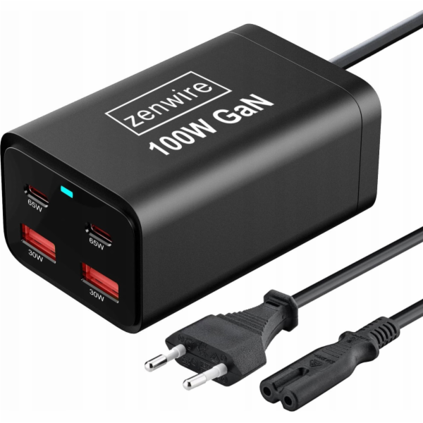 Zenwire Nabíječka Síťová nabíječka 100W Napájecí zdroj Ga...
