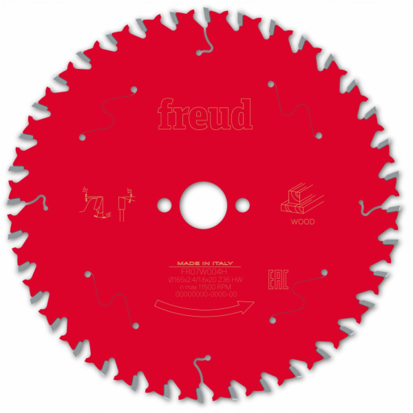 Norton Clipper Pilový kotouč FR07W004H 165X20-36