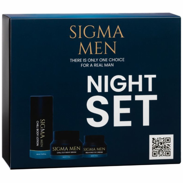 KANN SIGMA MEN_SET Noční sada tělové mléko 100ml + noční ...
