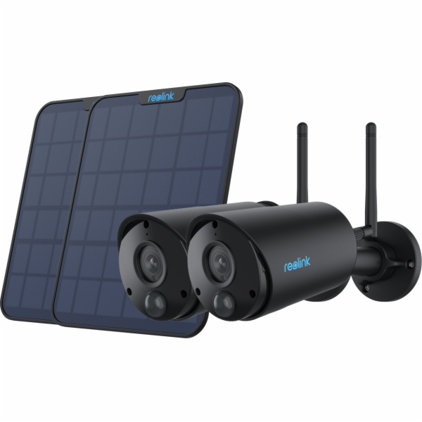 Reolink IP kamera Reolink 2x B320-B Baterie-WiFi + 2x Sol...