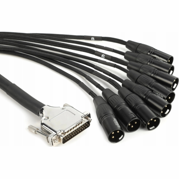 WARM AUDIO - audio kabel PREMIER DB25 - XLRm 1,8 m