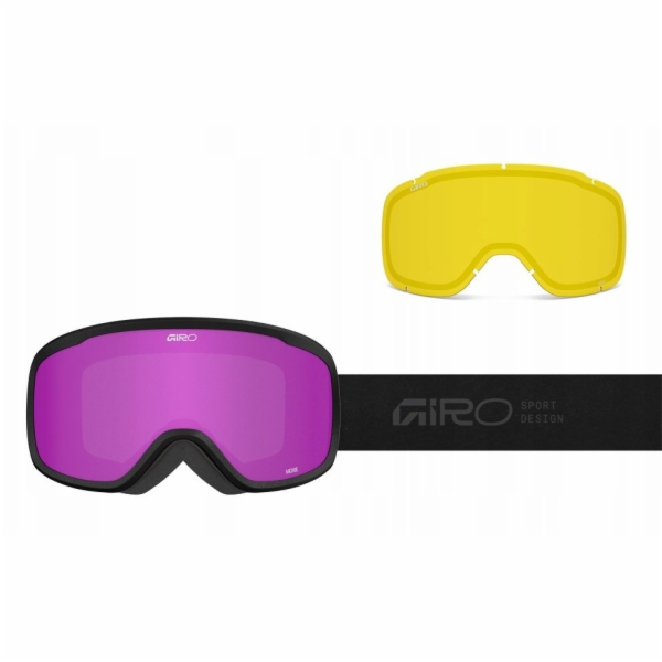 Giro Dámské zimní brýle MOXIE BLACK STACKED (válcové) (zo...