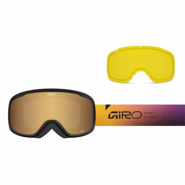 Giro Zimní brýle GIRO ROAM PURPLE FADED (OTG) (válcové) (...