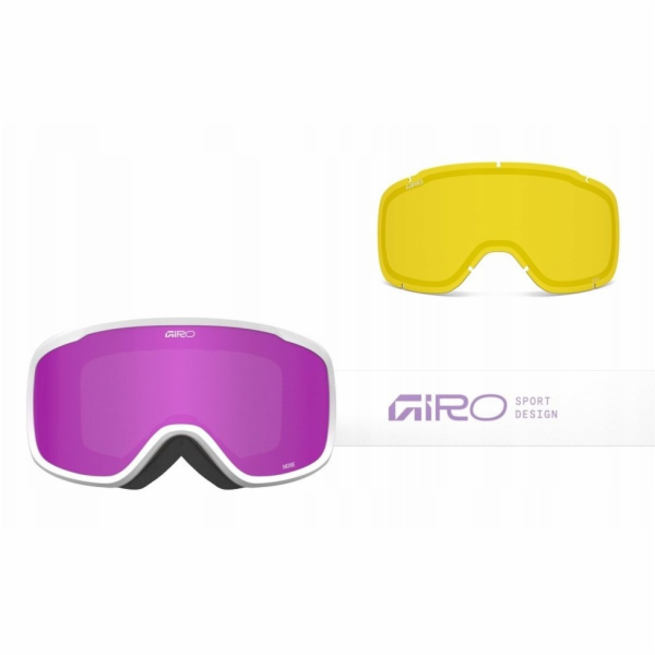 Giro Dámské zimní brýle MOXIE MAUVE STACKED (válcové) (zo...