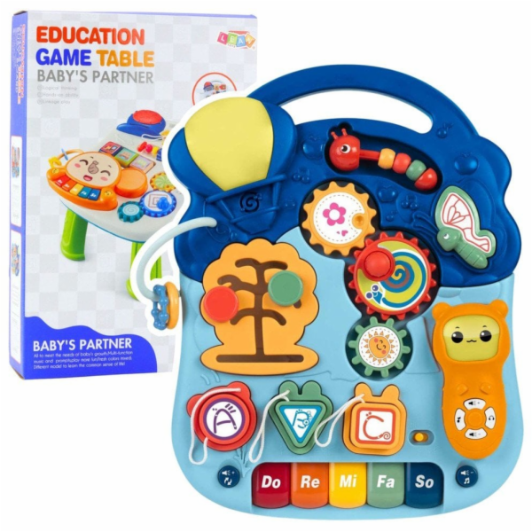 LeanToys Interaktivní vzdělávací stůl pro batolata se svě...
