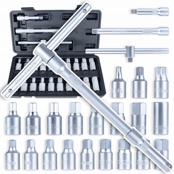 Geko Sada klíčů na olejové zátky 23 dílů (10)