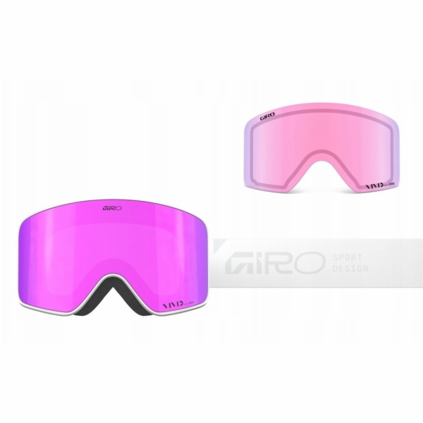 Giro Zimní brýle METHOD WHITE STACKED (válcové) (barevné ...