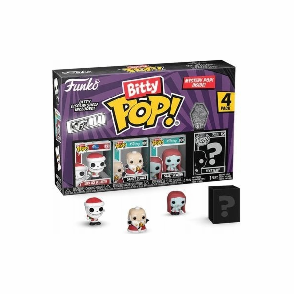 Funko Pop Funko Bitty POP! TNBC Santa Jack figurka 2cm 4 ...