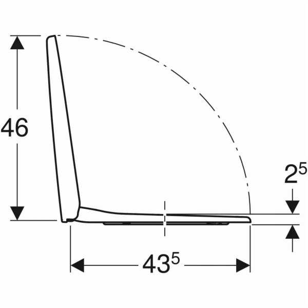 NoName WC sedátko K90125000 / KOŁO / REKORD / SEAT WO, Mo...