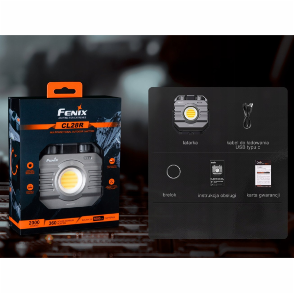 Fenix Kempingová svítilna CL28R