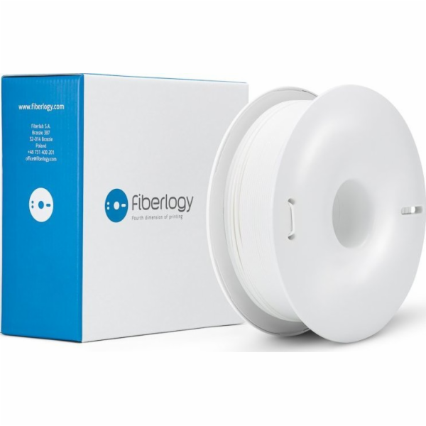 Fiberlogy Filament Impact PLA bílá 1,75 mm 0,85 kg