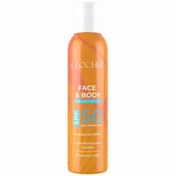 Clochee Ochranný mlh na obličej a tělo SPF50, 150 ml
