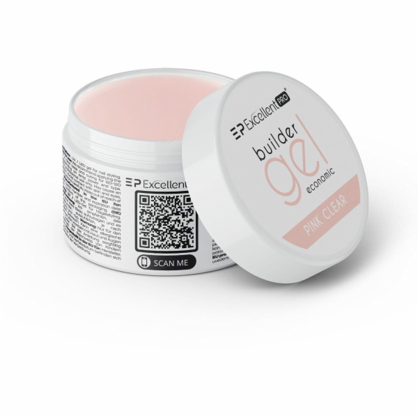 Cosmetics Zone Vynikající PRO Builder Gel Ekonomický růžo...