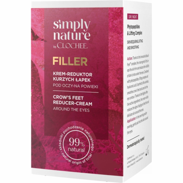 Clochee Simply Nature výplňový krém na vrásky kolem očí a...