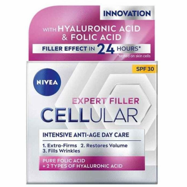Nivea Hyaluron Cellular Filler denní krém SPF30 50ml
