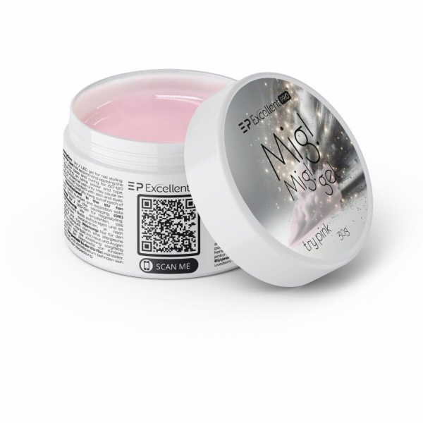 Cosmetics Zone Vynikající PRO Mig! Mig! Gel Try Pink 30g