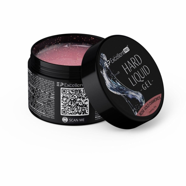 Cosmetics Zone Vynikající PRO tvrdý tekutý gel s růžovo-z...