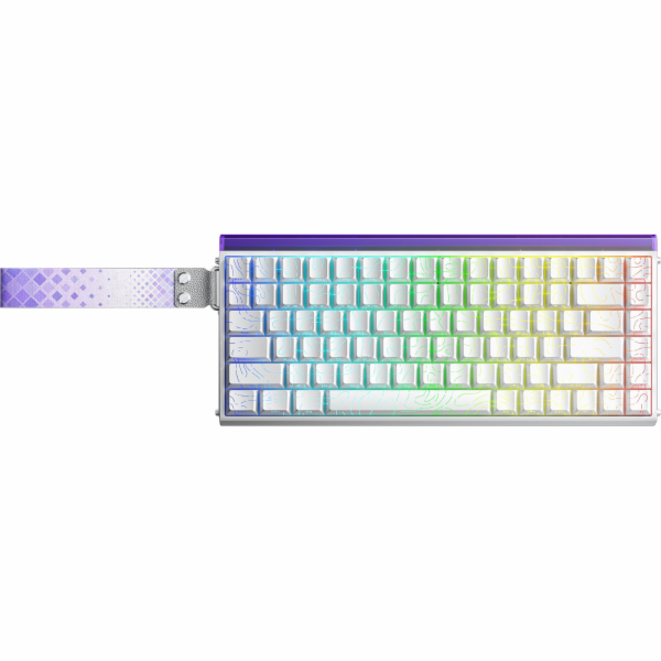 Aula Klávesnice Hero 84 HE BlackKing Switch (AUH84-W-BL-E)