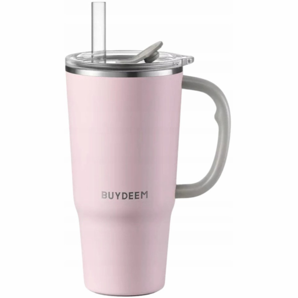 Mellow Yellow BUYDEEM Termohrnek s brčkem 700 ml, model D...