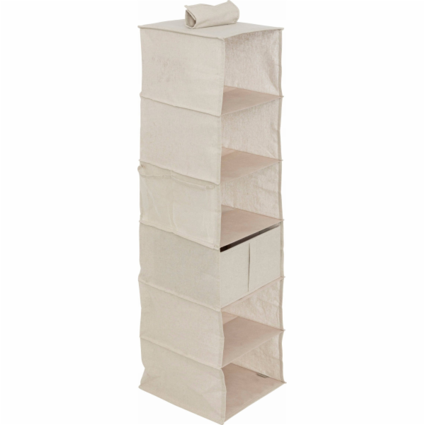 5five Závěsný organizér do šatní skříně DRESSY, 6 přihrád...