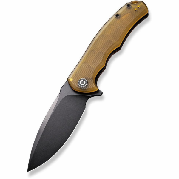 Cedrus Zavírací nůž Civivi Praxis, pískovaný Ultem, černý...