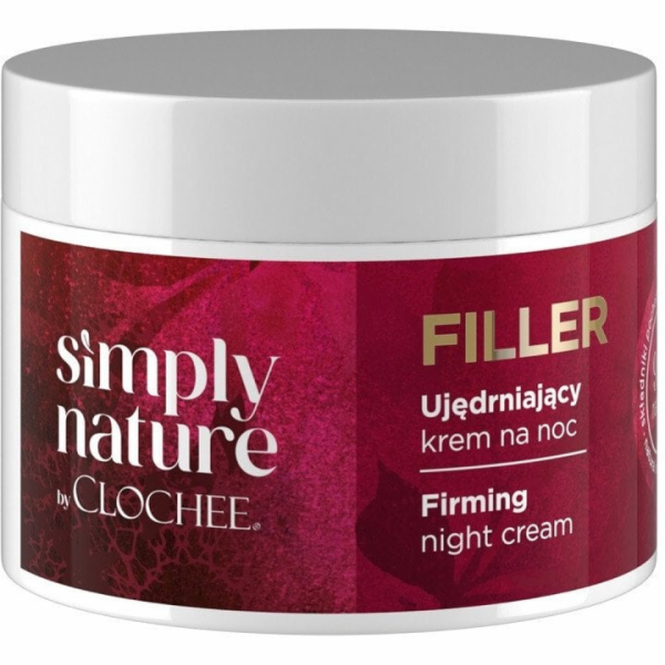 Bielenda CLOCHEE_Simply Nature Filler Zpevňující noční kr...