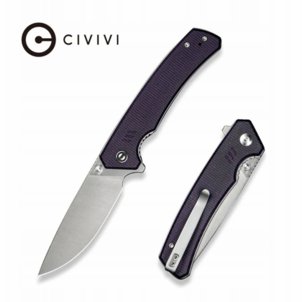CIVIVI Nůž Merit 14C28N Purple Micarta