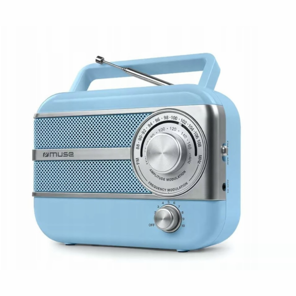 Muse Rádio RADIO M-056VB FM/MW AUX AC/DC