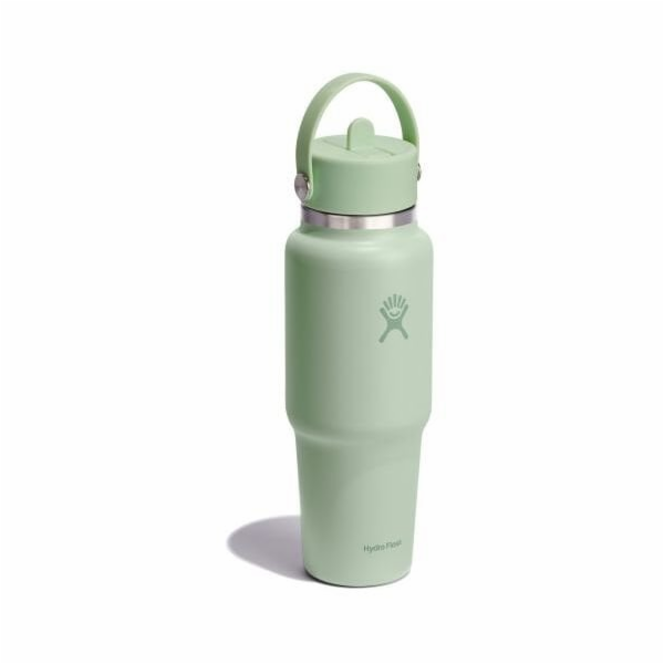 Hydro Flask Cestovní lahev HF-32oz Wide Flex s brčkem aloe