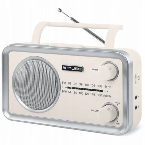 Muse PŘENOSNÉ RÁDIO MF-060SC FM/MW