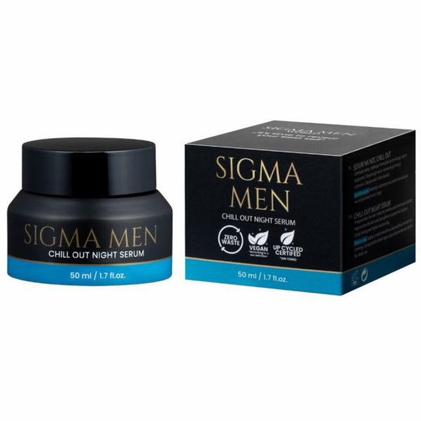 NoName SIGMA MEN_Chill Out Night Serum noční sérum na obl...
