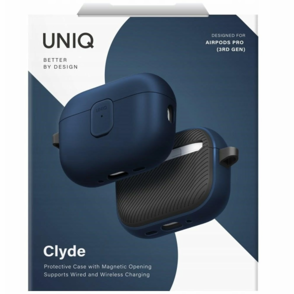 Uniq Clyde - Pouzdro na AirPods Pro 3 modro/šedé