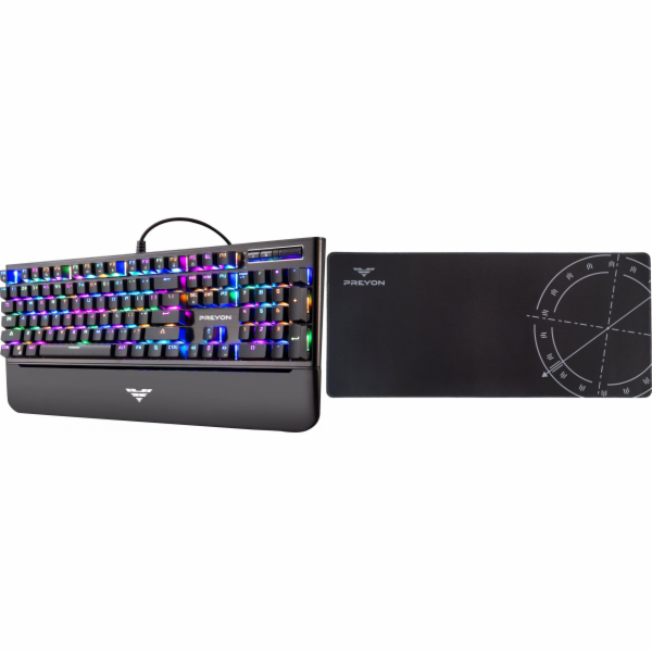 PREYON Klávesnice Preyon LONG Claw Brown Keyboard (PLCB10...