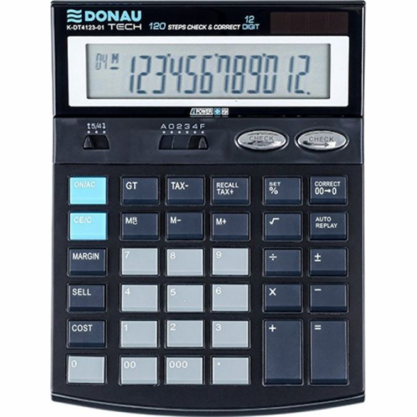 DONAU Kalkulačka Kancelářská kalkulačka DONAU TECH, 12mís...
