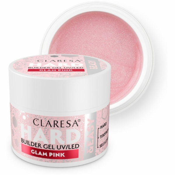 Activeshop HARD&EASY BUILDER GEL GLAM PINK 45g
