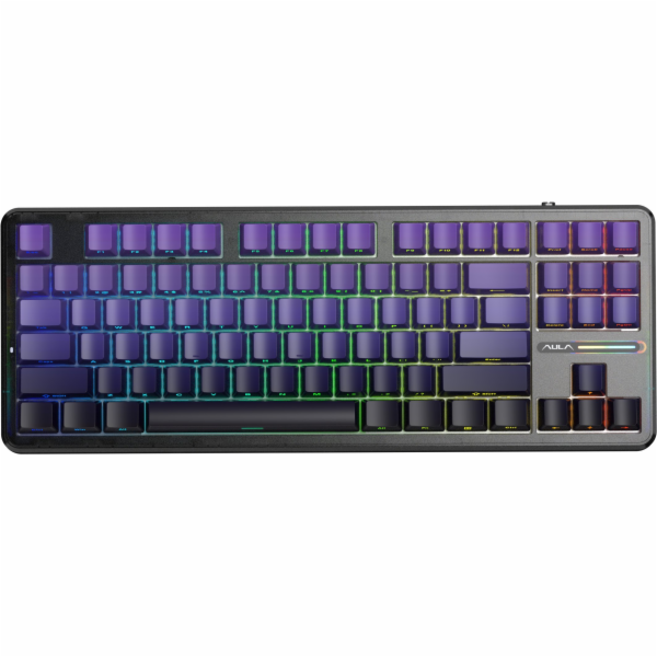 Aula Klávesnice F87 Pro GrayWood V4 (AUF87P-PBG-GW4-E)