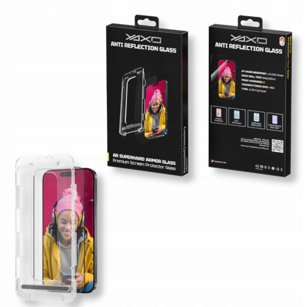 Yaxo Ochranné sklo AR Superhard Armor Glass pro iPhone 17...