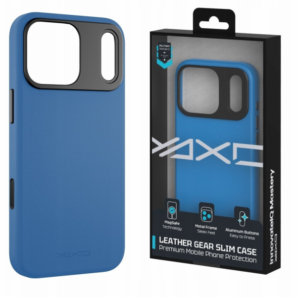 Yaxo Kožené pouzdro Gear Slim MagSafe pro iPhone 17 Pro, ...