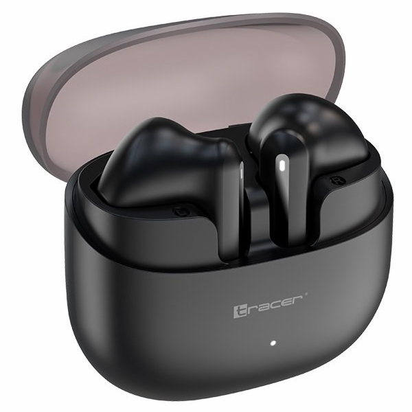 Tracer Sluchátka T12 TWS BT ČERNÁ
